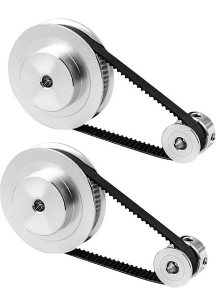 2x 2gt Senkron Tekerlek 1 3 Azaltma Şanzıman Kasnak Mahami Modeli Mekanik Kemer 3D Yazıcı - 200X8X8MM (Yurt Dışından)