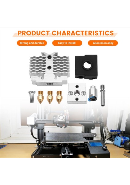 Ender 3 Neo V2 Neo Max Neo 3D Yazıcı Parçaları Için Hotend Kiti Isı Bloğu Isıtıcı Termistör (Yurt Dışından) indirimleri