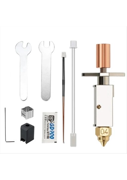 Creality Hotend Için Crm4 K1 K1 Max Hotend Kiti Seramik Isıtma Bloğu Kırktı K1 Yükseltme Hotend Nozul Plakted Bakır (Yurt Dışından) fiyatları