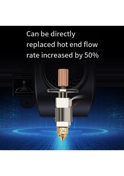 Creality Hotend Için Crm4 K1 K1 Max Hotend Kiti Seramik Isıtma Bloğu Kırktı K1 Yükseltme Hotend Nozul Plakted Bakır (Yurt Dışından) fırsatları