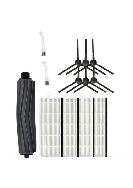 Ilife A8 A6 X620 X623 Süpürge Aksesuarları Filtre Yan Fırça Kauçuk Fırça Yedek Paket Fırça (Yurt Dışından)