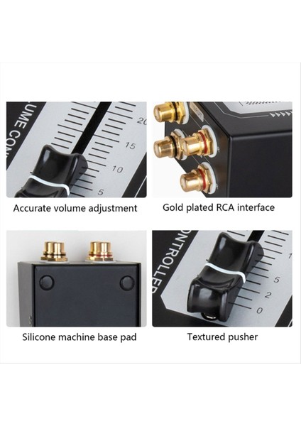 Mükemmel Ses Seviyesi Düzenleyici Hacim Denetleyicisi Manuel Hacim Ayarı Düşük Gürültü Dinleme Deneyiminizi Özelleştirin (Yurt Dışından) indirimleri