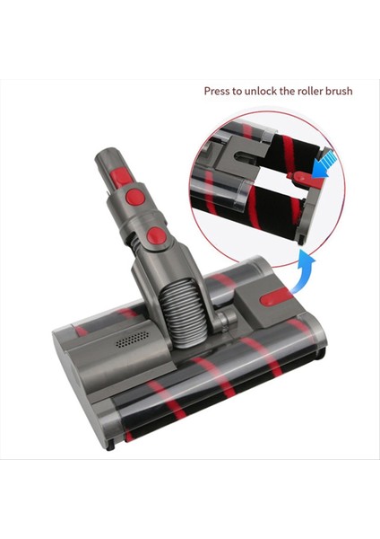 Dyson Omni-Glide SV19/21 Yumuşak Silindirli Temizleme Başlığı ve Çift Silindirli Fırçalı Elektrikli Süpürge Aksesuarı Için Motor Başlığı (Yurt Dışından) fırsatları