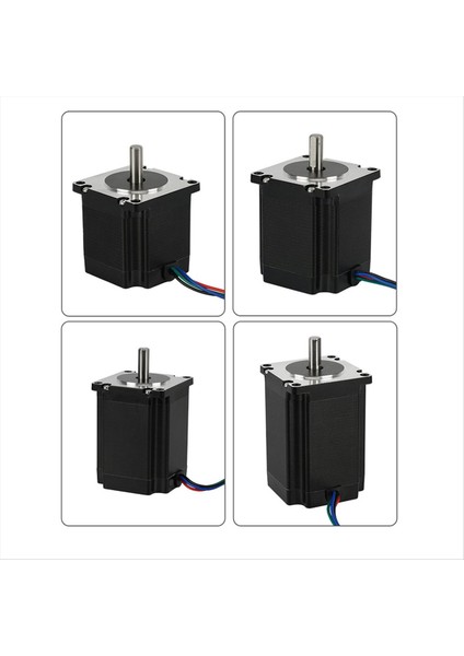 57 Step Motor 1 2n 45MM 2 8A 2 Faz 4 Tel 3D Yazıcı Dıy Gravür Makinesi Motoru 57 Step Motor (Yurt Dışından) indirimleri