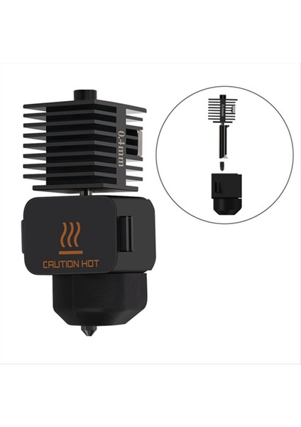 A1 Mini/a1 Için Hotend Baskı Kafası Yüksek Sıcaklık 0 6/0 8mm Sertleştirilmiş Çelik Nozul Bambu Lab Için Sıcak Uç Kiti 3D Yazıcı (Yurt Dışından) modelleri