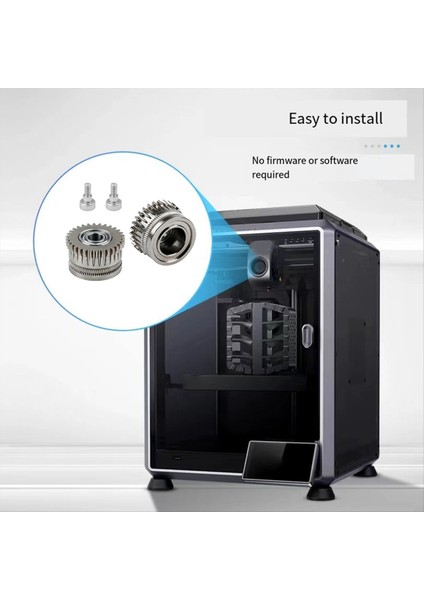 K1/K1C/K1 Max/ender3/v3 Plus V3 Yükseltme 3 0 Sertleştirilmiş Çelik (Yurt Dışından) modelleri