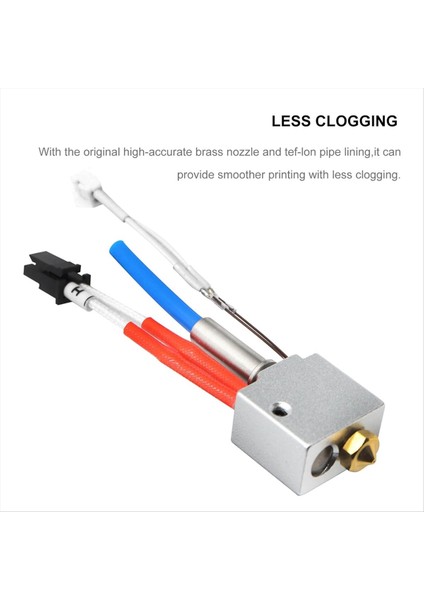 Kobra 2 Hotend Için V5 J-Head 3D Yazıcı Ekstrüder Parçası Kobra 2 Plus/max/pro Için Yanardağ Nozulları ile Monte Edildi (Yurt Dışından) modelleri