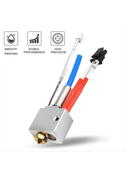 Kobra 2 Hotend Için V5 J-Head 3D Yazıcı Ekstrüder Parçası Kobra 2 Plus/max/pro Için Yanardağ Nozulları ile Monte Edildi (Yurt Dışından) indirimleri