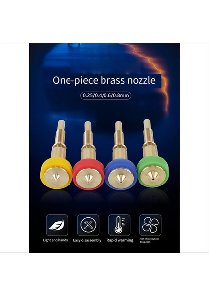 Klon Nozumu All-1 In-1 Bimetal Nozullar Hotend Extruder Için Heatbreak Pirinç Titanyum 0 6 mm (Yurt Dışından) fırsatları