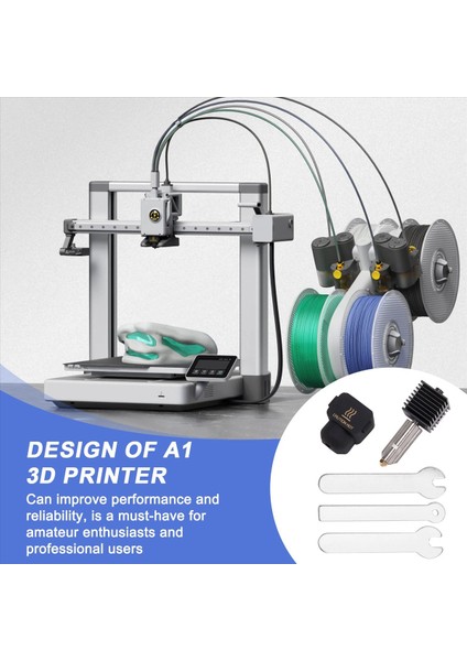 Bambu Laboratuar A1 Mini Nozul Sıcak Uç Montajı Için Hotend Kiti Bambulab A1 3D Yazıcı Parçası Için 0 8mm Sertleştirilmiş Çelik Nozul (Yurt Dışından) fırsatları