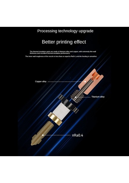 K1/k1 Için K1 Hotend Için 2x Güncellenmiş Hotend Kiti K1 3D Yazıcı Aksesuarları Için Max Seramik Isıtma Bloku Ekstrüder (Yurt Dışından) fiyatları