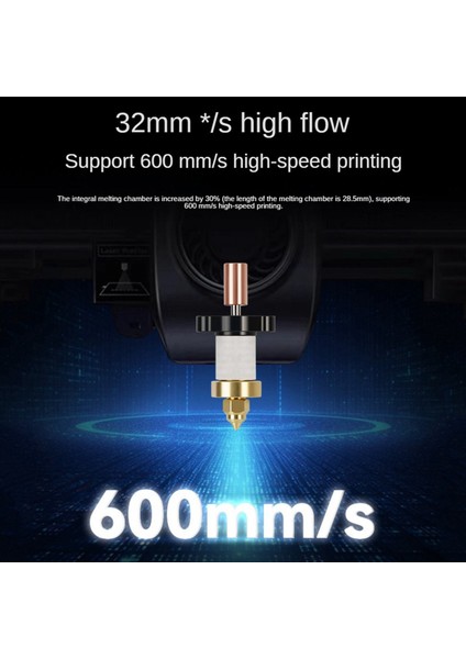 K1/k1 Için K1 Hotend Için 2x Güncellenmiş Hotend Kiti K1 3D Yazıcı Aksesuarları Için Max Seramik Isıtma Bloku Ekstrüder (Yurt Dışından) modelleri