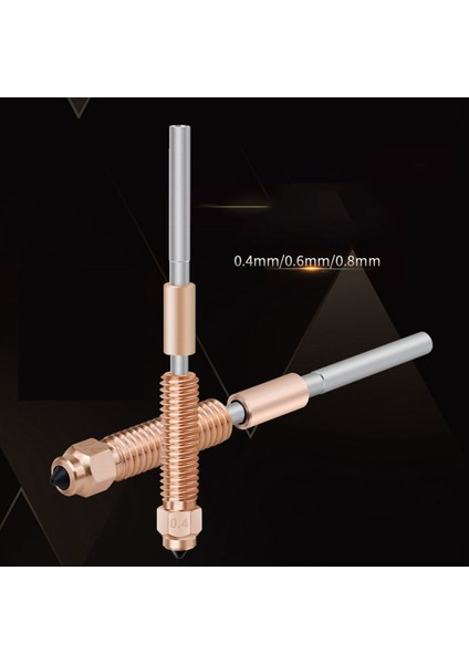 Yüksek Akışlı Baskı Yükseltilmiş Nozul K1 K1 Max K1C Ender-3 V3 3D Yazıcı Hotend 0 8mm (Yurt Dışından) modelleri