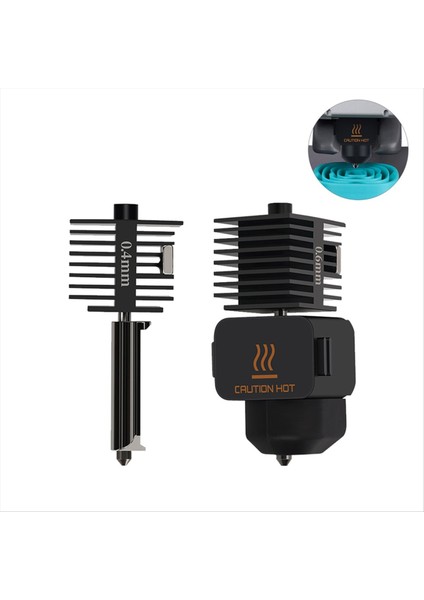 Bambu Laboratuar A1/a1 Mini Hızlı Hızlı Sıcak Son Montaj 0 4mm Sertleştirilmiş Çelik Meme 3D Yazıcı Parçaları (Yurt Dışından) modelleri