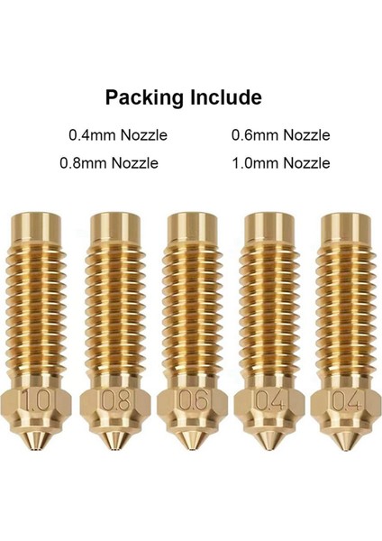 Elegoo Neptune 4 Max/plus Extruder Nozul Yazıcı Kafa Nozülleri Hotend Extruder Aksesuarları (Yurt Dışından) fiyatları