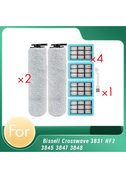 Bissell Crosswave Sert Zemin Uzmanı Vakum 3831 Hf2 3845 3847 3848 Elektrikli Süpürge Parçası B0555 1637755 1632973 (Yurt Dışından)