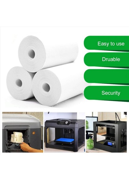 30 Rulo Termal Kağıt Kayıt Kazanç Pos Makbuz Kağıtları 57X30MM Termal Kağıt Yazıcı Yazar Kayıt (Yurt Dışından) fırsatları