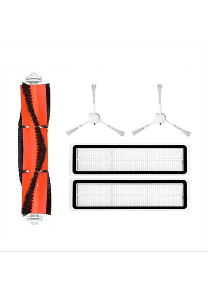 Dreame D9, D9 Max, L10 Pro Robot Süpürge Silindiri Yan Fırça Hepa Filtre Ultra Dayanıklı Aksesuarlar Için 5 Adet (Yurt Dışından) fiyatları