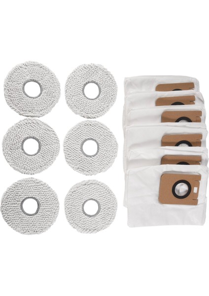 Bot L10S Ultra / S10 / S10 Pro Robot Süpürge Aksesuarları Için Yedek Toz Torbası Paspas Bezi (Yurt Dışından) modelleri