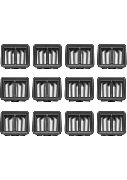 Dreame H15 Pro / H15 Pro Heat / H12S / H12S Ae / G10 Pro / G10 Kombo Elektrikli Süpürge Aksesuarları Için 12 Adet Filtre (Yurt Dışından)
