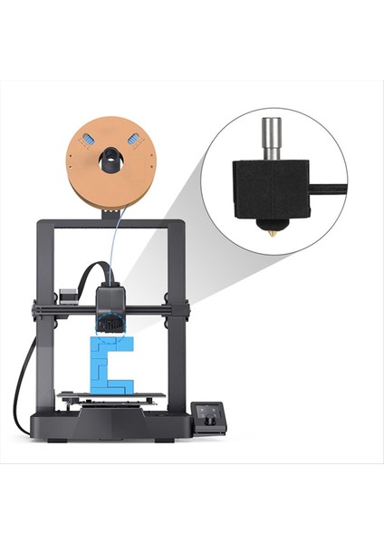 Ender 3 V3 Se Için Yükseltme Hotend Bimetal Heatbreak Alüminyum Alaşım Boğaz 3D Baskı Başı J-Başer-3 V3 Se (Yurt Dışından) fırsatları