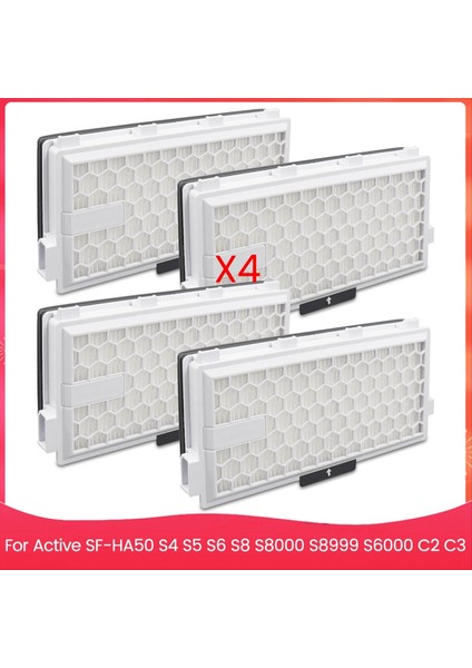 Miele Active SF-HA50 S4 S5 S6 S8 S8000 S8999 S6000 Complete C2 C3 Elektrikli Süpürge Için Hepa Airclean 50 Filtre Değişimi (Yurt Dışından)