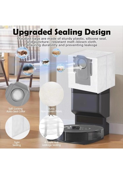 Roborock Q8 Max Q8 Max+ Q5 Pro Q5 Pro+ Yedek Parçalar Yan Ana Fırça Hepa Filtre Paspas Toz Torbası Aksesuarları (Yurt Dışından) fırsatları