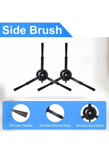 Tapo RV30 Max PLUS/RV30 MAX/RV20 Max PLUS/RV20 Max Robot Süpürge Yedek Parçaları Için Aksesuar Kiti (Yurt Dışından) modelleri