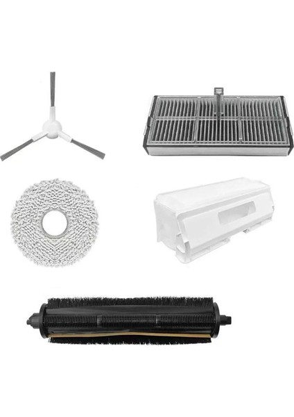 Xiaomi H40 D101CN Robot Süpürge Yedek Parçaları Için Ana Fırça/yan Fırça/toz Torbası/filtre/paspas Bezi (Yurt Dışından) fiyatları