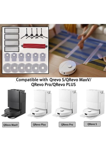 Roborock Qrevo S/qrevo Maxv/qrevo Pro/qrevo Plus Robot Süpürge Yedek Parçaları Için Aksesuar Kiti (Yurt Dışından) fiyatları