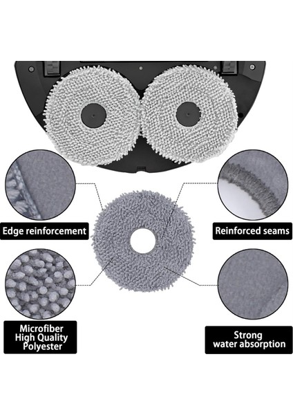 Roborock Qrevo S/qrevo Maxv/qrevo Pro/qrevo Plus Robot Süpürge Yedek Parçaları Için Aksesuar Kiti (Yurt Dışından) fırsatları