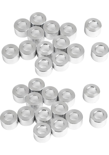 20X Alüminyum Sütun Düz Conta Bursu 6mm Alüminyum Burç Alüminyum Bariyeri 3D Yazıcı Aksesuarları Openbuilds Için (Yurt Dışından)