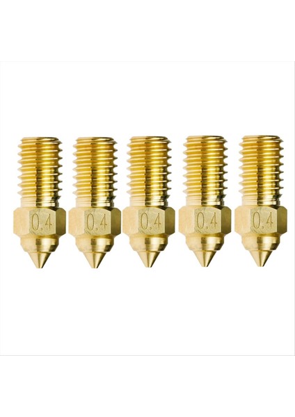 5pcs 3D Ender 7/ÖRÜMCEK/ENDER3V3 Se Yüksek Hızlı Yüksek Sertlik 0 4mm Pirinç Meme (Yurt Dışından)