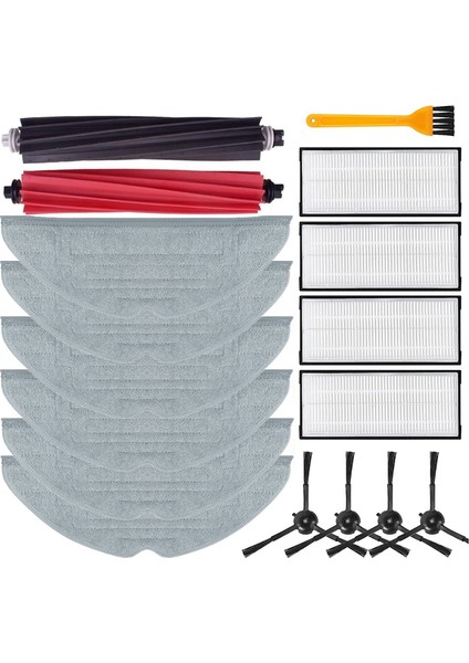 Xiaomi Roborock S8 S8 Plus S8+ S8 Pro Ultra G20 Elektrikli Süpürge Hepa Filtre Paspas Bezi Toz Torbası Yedek Parçaları (Yurt Dışından)