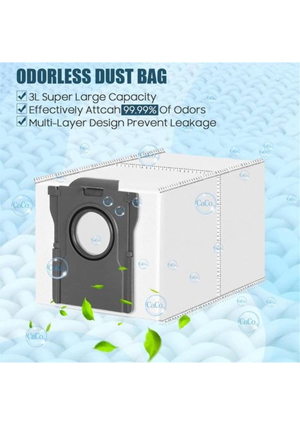 Dreame L10S Pro Ultra Heat / X30 Ultra / X30 Pro Elektrikli Süpürge Yedek Parçaları Için 8 Parça Toz Torbası Seti (Yurt Dışından) fırsatları