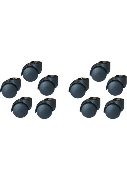 2 Inç Ofis Sandalyesi Tekerlekler Yedek Döner Sandalye Tekerlekleri Mobilya Için Ağır Hizmet Makineleri 10 Adet (Yurt Dışından)