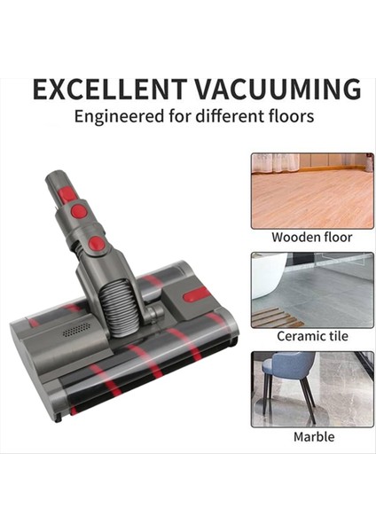 Dyson Omni-Glide SV19 Elektrikli Süpürge Aparatı Yedek Yumuşak Silindir Temizleme Başlığı Çift Silindir Fırça ve Filtreler (Yurt Dışından) fırsatları