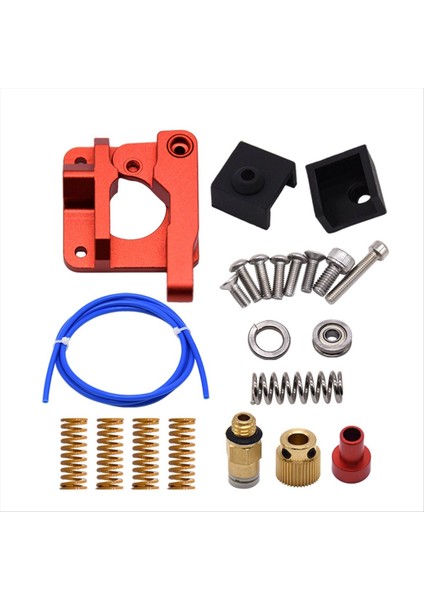 CR10 CR10S 3D Yazıcı Ekstrüder Için Teflon Tüpü/silikon Kılıf/yay Kiti ile Çift Dişli Ekstrüder Yükseltme (Yurt Dışından)