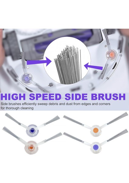 Narwal Freo Z Ultra Elektrikli Süpürge Yedek Parçaları Için 50 Adet Elektrikli Süpürge Fırçası Toz Torbası Filtresi ve Paspas Bezi Seti (Yurt Dışından) modelleri