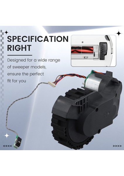 Roborock G20/G20S/S8/S8MAXV Süpürme Robotu Yedek Parçaları Için Yürüme Modülü Sürüş Tekerleği Aksesuarları Sağ (Yurt Dışından) fırsatları
