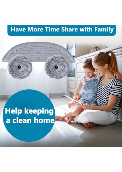 Roborock Saros 10 / S9 Maxv Ultra Robot Süpürge Için Yedek Paspas Bezi Pedleri, Yeniden Kullanılabilir Çift Sonik Titreşimler (Yurt Dışından) fırsatları