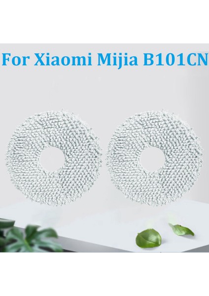 Xiaomi Mijia B101CN Robot Süpürge Yedek Parçaları Aksesuarları Paspas Pedleri Için 2 Adet Paspas Bezi (Yurt Dışından) fırsatları