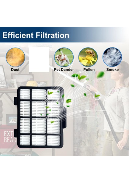 Eureka NEN180/NEN186BL Torbasız Elektrikli Süpürgeler Için Hepa Yedek Filtreler - Toz Haznesi Filtreleri + Hepa Filtreleri (Yurt Dışından) fırsatları