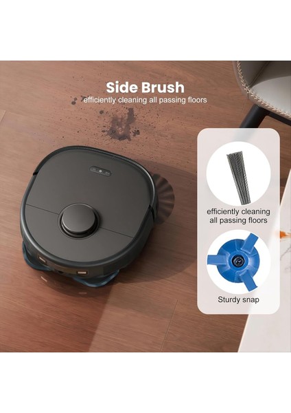 Eufy X10 Pro Omni Elektrikli Süpürge Yedek Parçaları Ana Yan Fırça Filtre Torbası Paspas Pedleri Elektrikli Süpürge Aksesuarları (Yurt Dışından) fiyatları