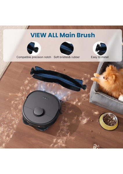 Eufy X10 Pro Omni Elektrikli Süpürge Yedek Parçaları Ana Yan Fırça Filtre Torbası Paspas Pedleri Elektrikli Süpürge Aksesuarları (Yurt Dışından) modelleri