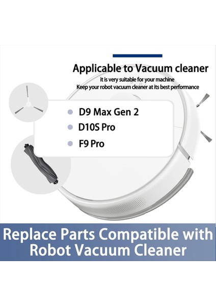 Dreame D9 Max Gen2 / D10S Pro / D10S Robot Süpürge Parçaları Için Yedek Kit Aksesuarları (Yurt Dışından) fiyatları