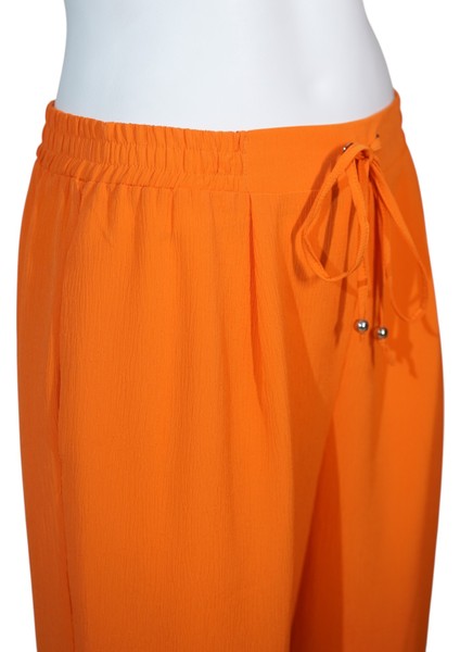 Kadın Lastikli Boru Paça Pantolon 45053 fırsatları