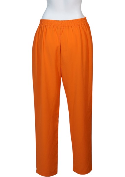 Kadın Lastikli Boru Paça Pantolon 45053 indirimleri