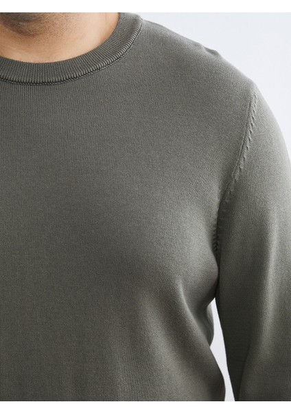 Yeni Sezon Bisiklet Yaka Erkek Triko Kazak modelleri