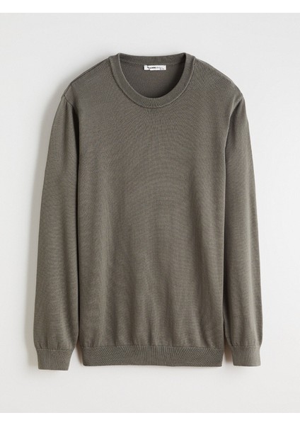 Yeni Sezon Bisiklet Yaka Erkek Triko Kazak indirimleri